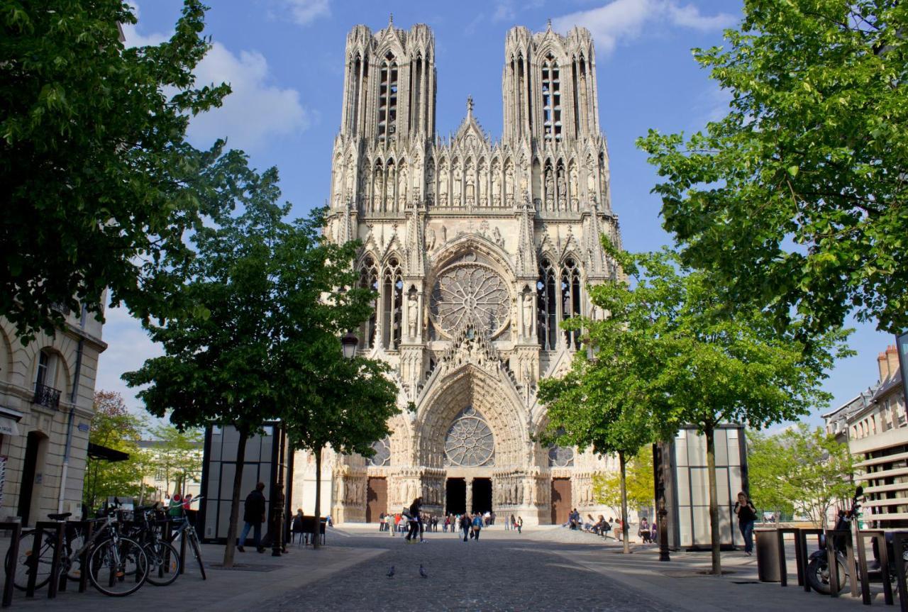 Appartamento Reims Cathedrale / Hyper Centre Esterno foto